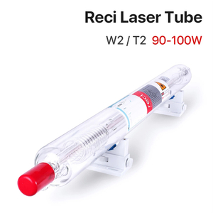  Reci W2/T2 90W-100W CO2 Laser Tube Boîte En Bois Emballage CO2 Laser Gravure Machine De Découpe 