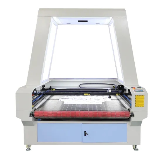 1610 grande machine de découpe laser pour caméra CCD pour PVC, tissu, textile, bois, MDF, plastique, acrylique, contreplaqué