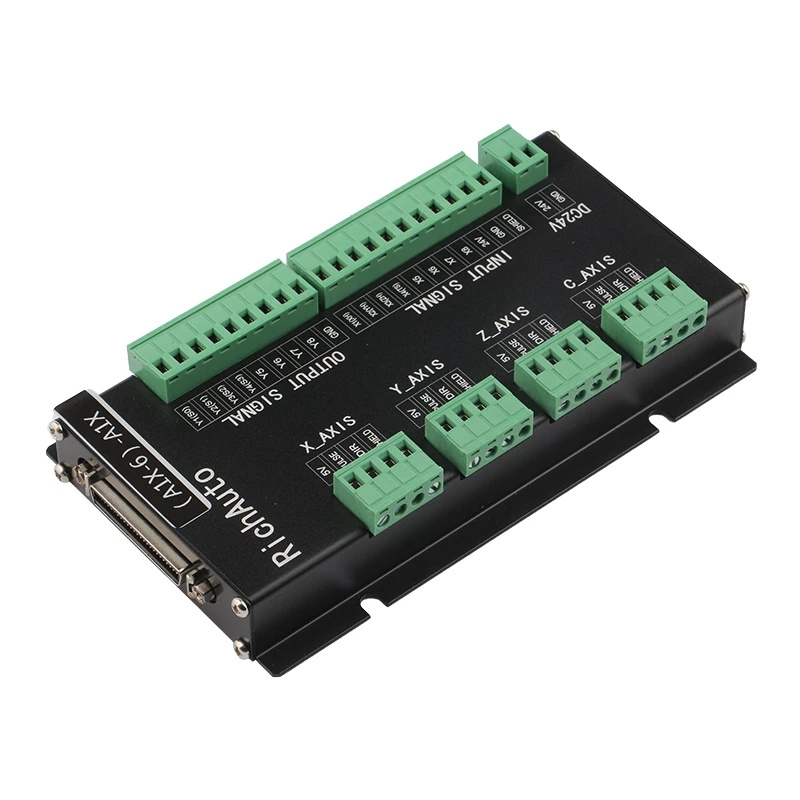 Richauto DSP A18 contrôleur de CNC 4 axes système de contrôle de mouvement de liaison USB, adapté à la Machine de gravure CNC de routeur CNC